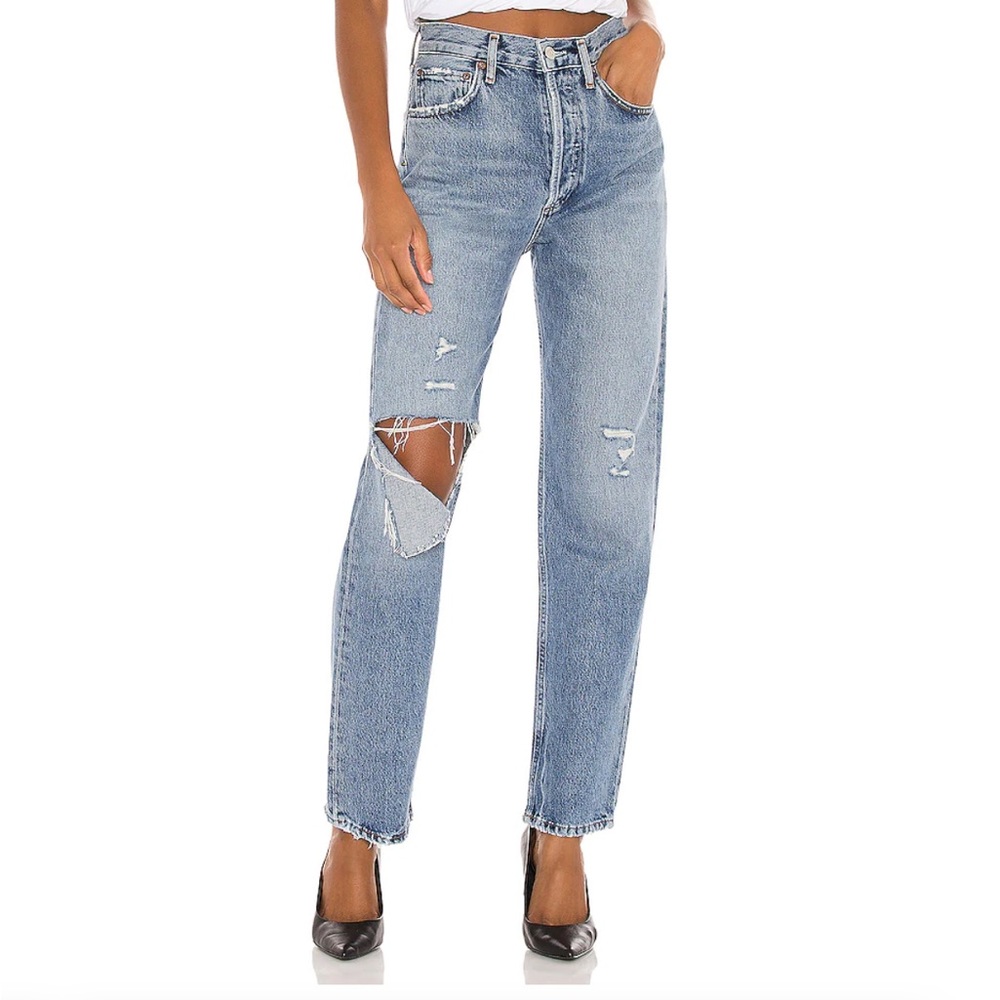 NWT Agolde 90's Pinch Waist in Lineup